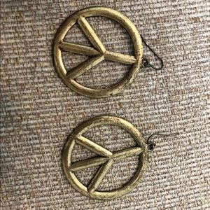 Peace Sign Earrings